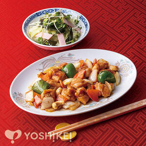 鶏肉とカシューナッツのオイスター炒め