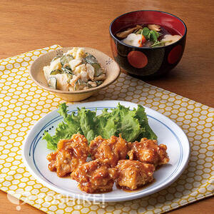 はちみつ味噌から揚げ