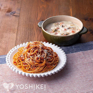 昔ながらのミートソーススパゲティ