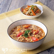 トマトの黒酢酸辣湯麺