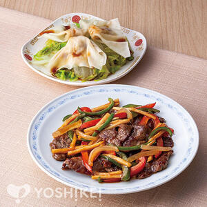 牛肉と彩り野菜の青椒風