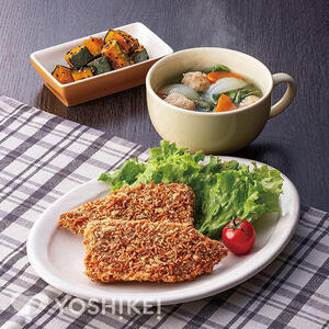 ベビースターラーメンを使った九州産アジフライ