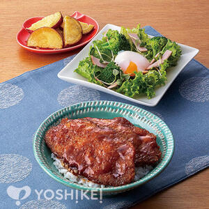 白孔雀食堂監修　ソースカツ丼