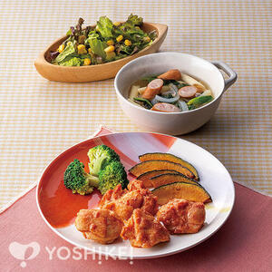 有機トマトケチャップで作ったチキンソテー