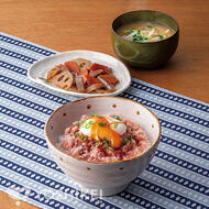 のっけ家のねぎとろユッケ丼