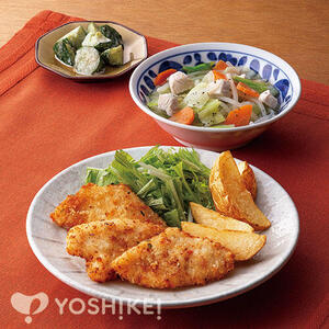 かれいの香味フライ