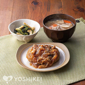 和風きのこハンバーグ