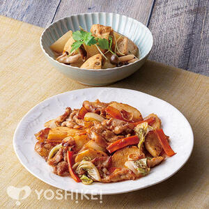 豚肉のコク旨ガーリック炒め