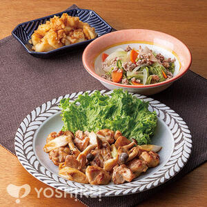 鶏肉のねぎマヨ炒め