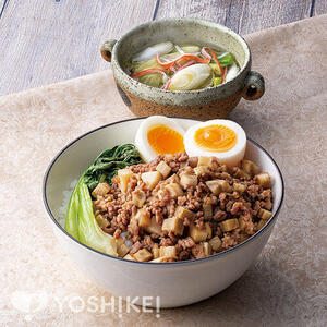 ごぼうとたけのこの和風ルーローハン