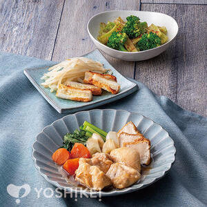 鶏肉と生揚げのしみしみ甘辛煮