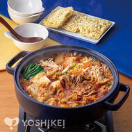 李朝園監修　豚キムチ鍋～〆はラーメンで～