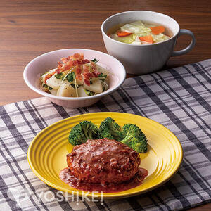 ぽかぽカフェ監修 ボロネーゼハンバーグ