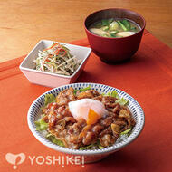 温玉のせ豚カルビ丼