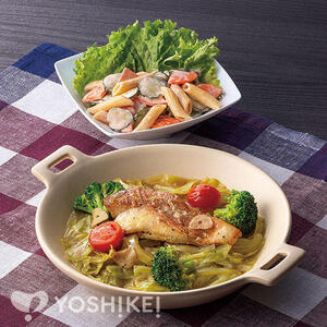 赤魚のアクアパッツァ～カレー風味～