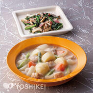 チキンとアスパラのクリームシチュー