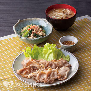 豚肉のカリカリから揚げ～ごまにんにくだれ～