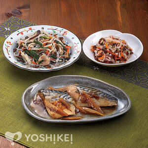 骨取りさばとごぼうの土佐煮