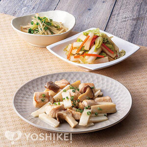 鶏肉と長芋の塩だれ炒め