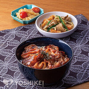 お肉屋さんが作った炭火焼風豚丼