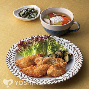 あじのフライパン焼き オニオンソース