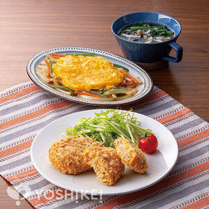 「アウトドアスパイス ほりにし」で仕上げた牛肉入りコロッケ