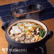 健康鶏の二段仕込みしょうゆ鍋