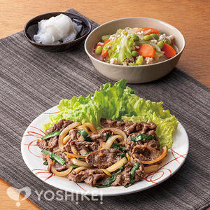 牛肉のスタミナ炒め