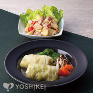 国産鶏とやまと豚のロールキャベツ