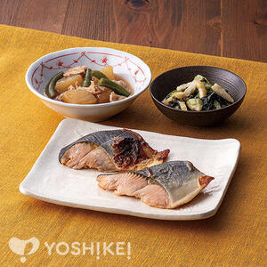 骨取りサーモンの西京焼