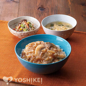 豚肉のひまわり蜂蜜照り焼き丼