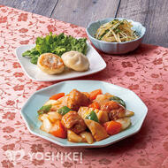 揚げないヘルシー酢豚