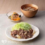 牛肉の甘酢照り焼き