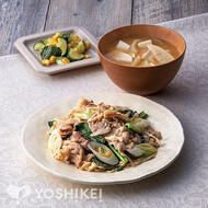 豚肉と切干大根の塩麹炒め