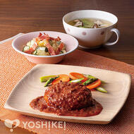 ぽかぽカフェ監修 ボロネーゼハンバーグ