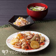 豚肉とじゃが芋の炒めもの