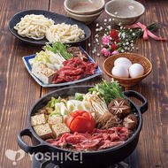 丸ごとトマトのごちそうすき焼き～〆はうどんで～