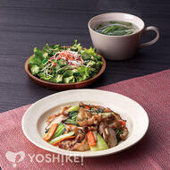 豚バラとチンゲン菜のうま塩炒め