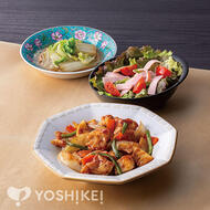 鶏肉と野菜の黒酢炒め