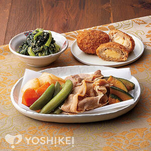 紙包み　豚肉の彩り煮