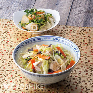 １／２日分の野菜が摂れる！鶏白湯ラーメン