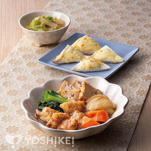 鶏肉と生揚げのしみしみ甘辛煮