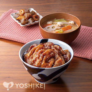 お肉屋さんが作った炭火焼風豚丼