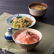 ２種のまぐろ丼