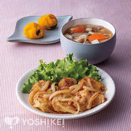 鶏むね肉の生姜焼き