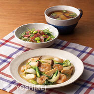 海老とレタスのシャキシャキ炒め