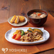 紙包み　豚肉の彩り煮