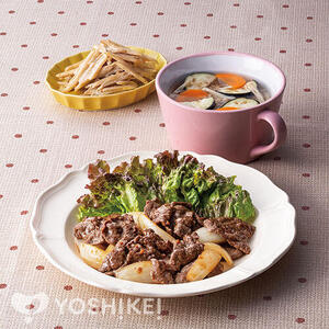 牛肉のスタミナ焼き