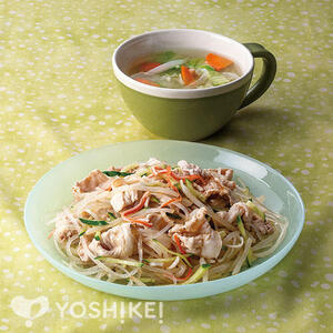 １／３日分の野菜が摂れる！豚しゃぶ春雨