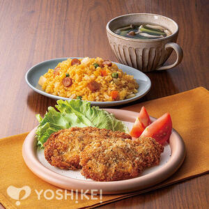 ＫＩＴＣＨＥＮ片山監修　和豚もちぶたチーズ＆バジルカツレツ